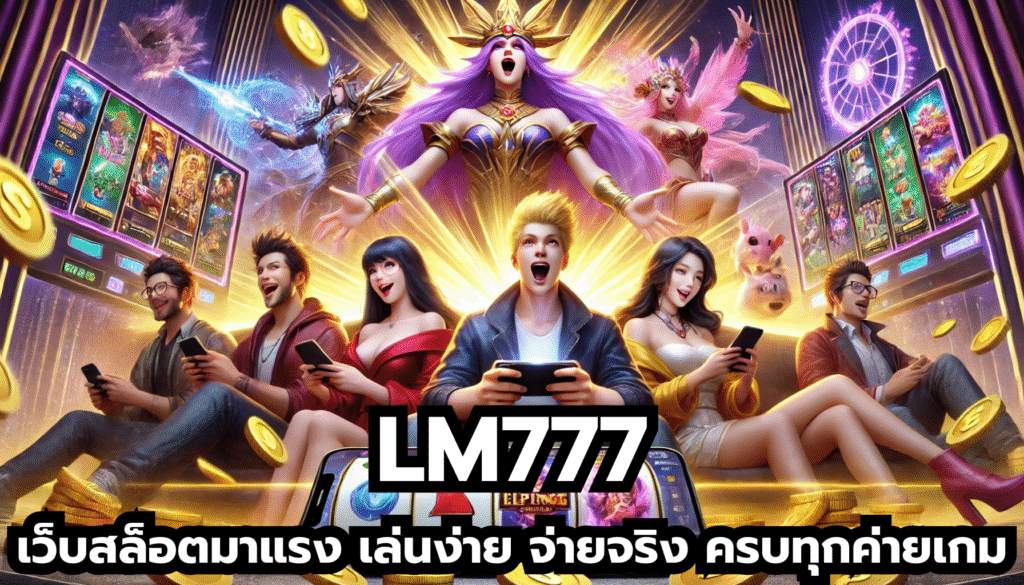 LM777 เว็บสล็อตมาแรง เล่นง่าย จ่ายจริง ครบทุกค่ายเกม